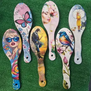 شانه برس مو پشت چاپی
